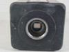 Javelin JE-7242 CCD Camera – front lens mount view showing C-mount opening and CCD sensor chip