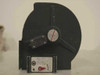 Data Recorder Group VDR-MII 8mm film camera reel front view showing reel hub, three-arm spider, and speed selector label plate