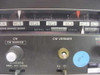Hughes 41061H plug-in close-up showing frequency scale 89.6–96.2 GHz, model number 41061H, and serial number label