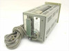 Lambda LP-412A-FM benchtop power supply – right-side and rear view showing AC power cord, voltage selector/terminal strip, ventilation slots, and Lambda Electronics Corp label