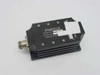 Pamtech ULG1004 RF coaxial dummy load – angled top view showing label with model number and Canoga Park origin