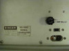 Singer SG-1000 Signal Generator rear label — The Singer Company Instrumentation Div, Bridgeport Operation, Bridgeport Connecticut, Made in USA, serial number visible