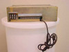 Kepco KS36-10M power supply – rear panel view showing terminal block strip output connections and attached AC power cord