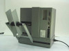 Esselte Meto Atlas AS40 — rear panel view showing parallel and serial interface ports and rating label