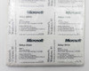 Microsoft Windows 95 Setup Disks label detail — Disks 4 through 7 high-density 1.44 MB floppy with setup instructions
