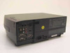 NEC MT810 projector rear panel — VGA, composite video RCA, S-Video, audio ports, and IEC AC power inlet