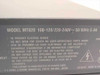 NEC MT820 rating plate label showing model MT820, 100-120/220-240V, 50/60Hz, 5.8A, Made in Japan