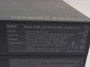 NEC MT820 bottom label showing model number, voltage rating, UL listing, and NEC Corporation Japan address