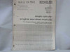 Kholer 7610 LL L7A-9245 Single Cylinder Service Manual K91 K141 K161 K181 K241