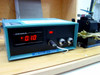 AMG Mono Gold Grammer — Analogic Measureometer II front panel showing red LED display reading +0.10, Zero and Cal knobs, and power switch