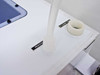 Top cabinet surface showing labeled process and 'TO CLEANING STATION' tube fittings