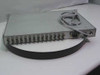 Lenco PSW-468 Video Switcher – rear panel showing full row of BNC coaxial ports and power cable