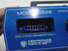 Ventronics Model 5528 sensor connector port — multi-pin gold connector with Galvanic Sensor Only label and Ventronics Division of Hudson Temecula CA marking