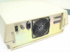 Altos MTU-4A tape drive rear panel showing power switch, IEC power inlet, cooling fan, and 50-pin parallel interface connector