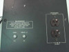 Front panel close-up showing warning fuse label, CONV 2A and Drive 1,2 3A fuse holders, and dual NEMA convenience outlets labeled Convenience Outlet 117V 60Hz 2A Max