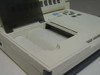 Telectronics 9602 interior top view with display open showing paper/thermal roll compartment and recording mechanism