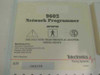 Telectronics Pacing Systems 9602 Network Programmer bottom label showing model number, 042-074 AC adapter requirement, Made in Hong Kong, and serial number U48298