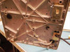 Toledo 8211 Guardian V Scale – underside view showing cast aluminum base frame and internal mechanism components