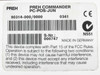 Preh Commander PC-POS-JUN keyboard – bottom label closeup showing part number 90314-000/0000, serial number, CE mark, Made in Germany