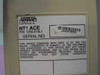 Adtran NT1 ACE bottom label showing part number 1200.019L1, serial number J340A3599, manufactured in Huntsville AL, FCC Part 15 compliance statement