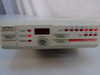 Adtran DSU II AR front panel close-up showing DSU II AR branding, PRI and SEC LED indicator rows labeled RS CS TD RD CD TR SR and CS TD RD, MENU SCROLL CONFIG TEST STATUS controls