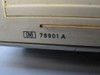 HP 78901A model label close-up showing HP logo and model number 78901A on side panel