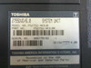Toshiba Satellite 2755DVD/6.0 system label showing model PS275U, part number PS275U-4K9J0K, serial number, and DC 15V 4.0A power rating