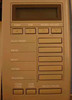 JDL 950TH Omniplotter 950 – close-up of front panel LCD display and control keypad including PLOT/PRINT, MENU, NEXT, ENTER, REGISTER, FORM FEED, LINE FEED, READY/PAUSE buttons