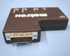 Matrox Audio Video Converter – rear view showing 26-pin D-Sub host connector interface