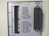 DH Print 546 Cypher IV thermal label printer – rear DIP switch panel close-up showing SW1 baud rate settings and SW2 interface options with RS-232C port