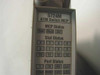 Bay Networks 5724M ATM Switch MCP faceplate close-up showing MCP Status (Run/Boot/Act), Slot Status (2–13), and Port Status (TX/RX/LCL/SDH/FERF/LOF/LOS) LED indicators