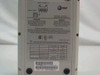 AT&T Definity Multimedia Link bottom label — Feature Package 1.0, factory DIP switch settings, FCC compliance, CSR/UL mark, Made in USA, and part number 107573644