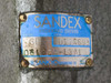 Sandex 06182R-L3A1Rotary Indexing Drive 360? to 60? Oscillation 700RPM 6D