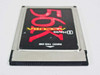 Hayes Accura 56K PCMCIA modem 56840S – side profile view showing card thickness and PCMCIA edge connector