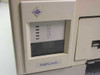 Sun QA-6 SPARCprinter front panel close-up showing SPARCprinter nameplate, Sun logo badge, and status indicator LCD display