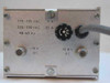 Catel PS-2500A power supply rear panel — rating plate showing 110-125VAC 0.5A and 220-250VAC 0.25A at 48-62Hz, voltage selector, and -15V DC and 12.6V DC coaxial output jacks