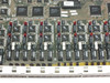 Bay Networks 5505P PCB detail – silkscreen reads 'HDB T.R. ACTIVE/RETIMING HOST'; multiple SynOptics ICs and red capacitors visible