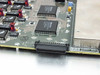 Bay Networks 5505P PCB close-up – large QFP controller IC and edge connector (card bus interface) detail