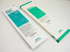 Auto Suture Endo Bowel Clamp 174307 — back of blister tray packaging and outer box showing lot and barcode labels