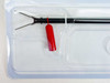 Auto Suture Endo Bowel Clamp 174307 — close-up of jaw tip end with red protective cap still in place