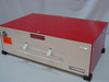 Richard Wolf 2043.50 CO2 Insufflator top and rear view — red and beige enclosure with orange warning label and carry handles