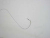 Close-up of Ethicon 662 Ethilon 4-0 nylon suture curved FS-2 cutting needle tip