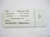 Ethicon 6515-963-5352 5-0 Surgical Silk suture packet — front label showing size, black braided non-capillary spec, 18 inches, half-circle taper needle, sterile USP markings