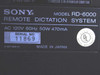 Sony RD-6000 Remote Dictation System - AS IS