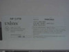 Unisys NIP 2-PTR laser printer rating plate showing model NIP 2-PTR, Unit No. 3789 3504, 115-120V 50-60Hz 800W/8.0A, serial number, manufactured date 1991-03, Made in Japan