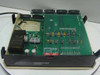 MICOM Instamux 470LR – interior view showing main PCB, internal power supply, and port connectors