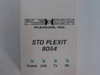 Plexcom STD Plexit 8054 transceiver – front face close-up showing model name, Plexcom Inc. logo, and four LED indicators