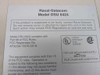Racal-Datacom DSU 6424 bottom label showing model number, FCC registration AP3USA-73376-DD-N, UL and CSA certifications, and power supply reference 25C173-05