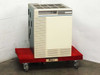 Wellfleet 73000 BCN Backbone Concentrator Node – front right view showing ventilated tower chassis on rolling dolly
