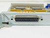 Bay Networks SRML 75000 faceplate showing CONSOLE label and DB-25 console port connector